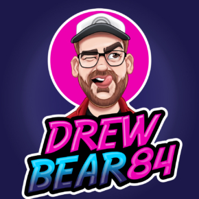 Drew Bear Mascot Logo